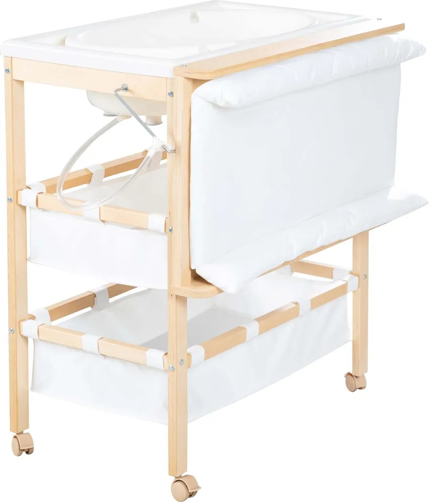 Table à langer avec baignoire coulissante Roba 1251 pour nourrisson - 4