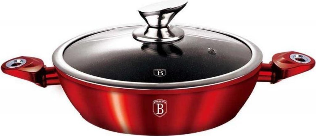 Garnek Granitowy 32Cm Berlinger Haus Linea Metallica Rossa Immagine del prodotto 