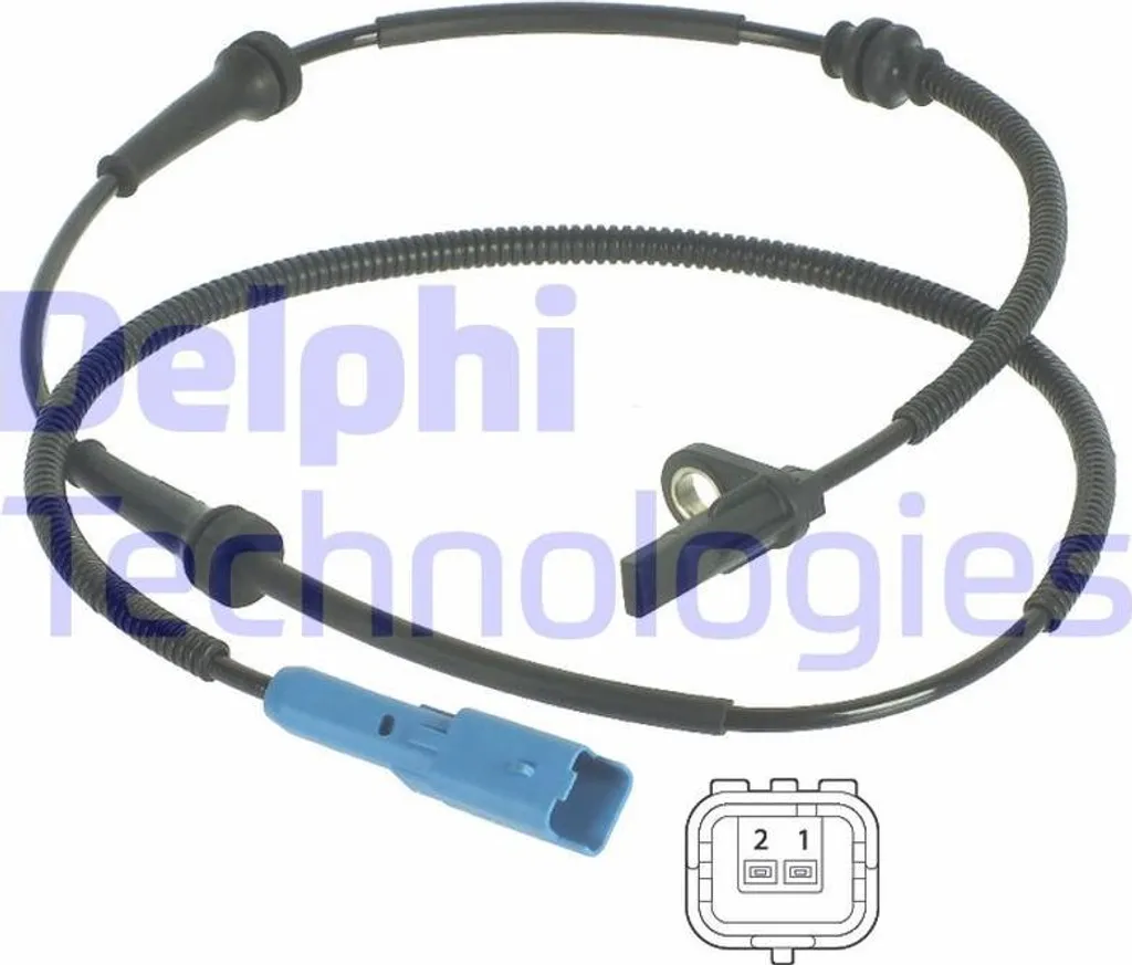 DELPHI SS20133 Sensore velocità ruota OE 454597 compatibile con C2, C3, 1007