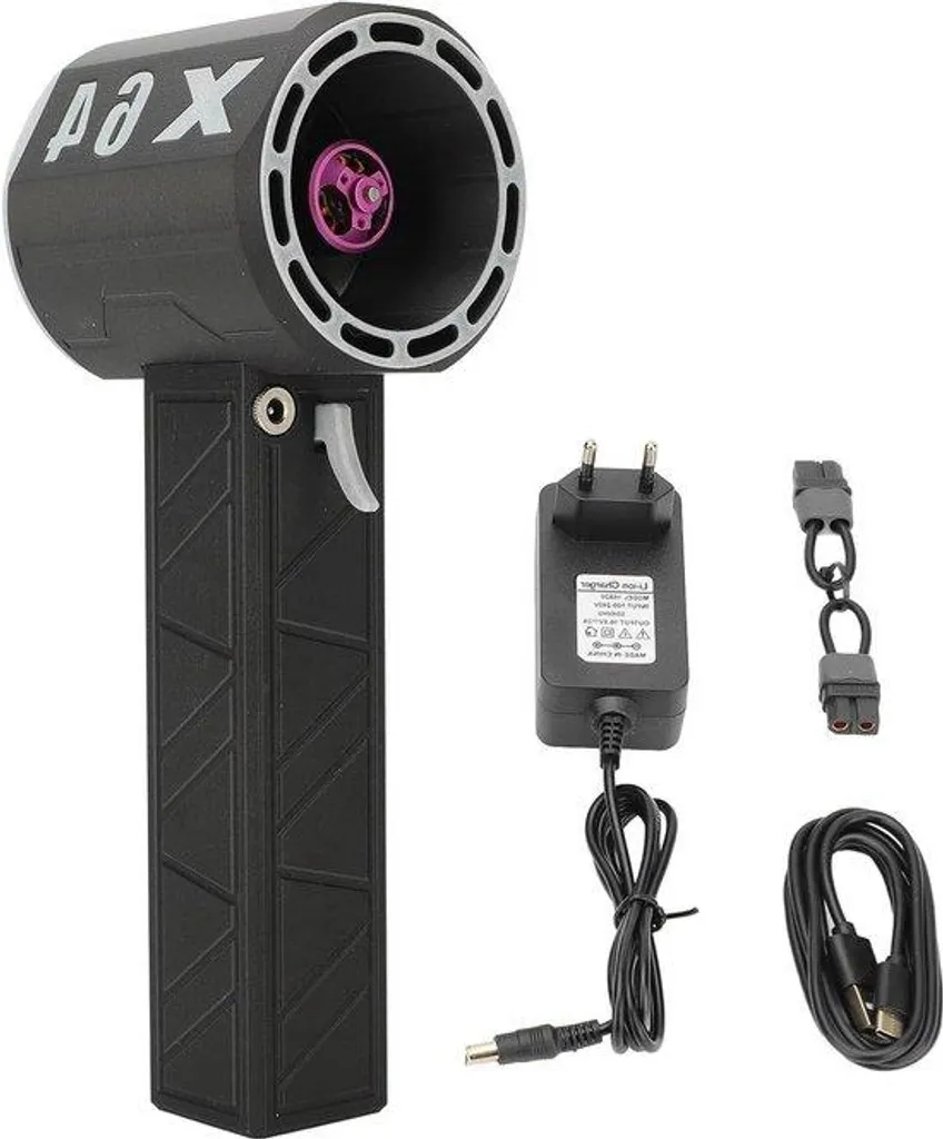Souffleur sans fil compact 1400 G avec ventilateur 64mm - Modèle Noir