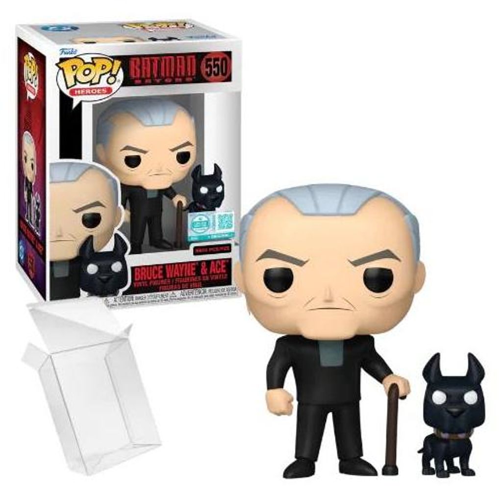 Funko Pop! DC Comics: Batman Beyond - Bruce Wayne & Ace Produktbild 