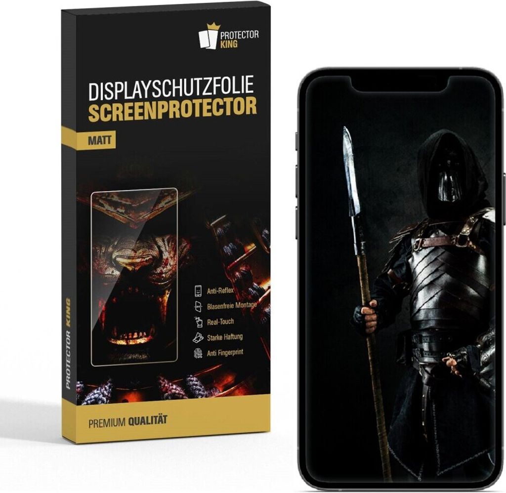 2x Displayschutzfolie für iPhone 11 ANTI-REFLEX Displayfolie Schutzfolie MATT