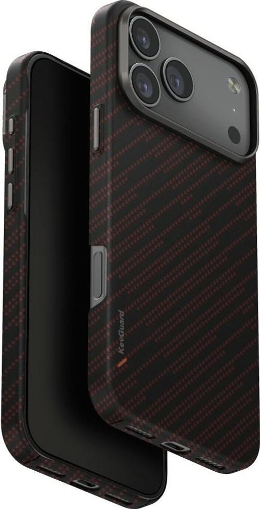UNIQ Keva EDGE Orange Hülle für iPhone 17 Pro Max