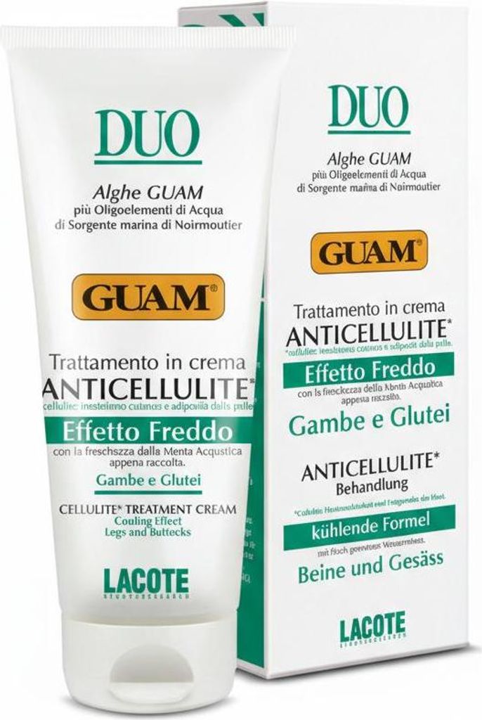 GUAM DUO Fangocrema formula rinfrescante per gambe e glutei Immagine del prodotto 