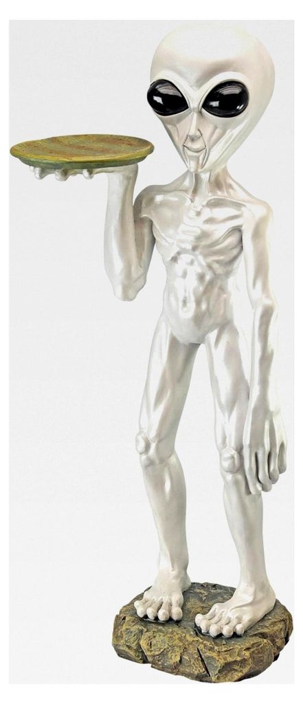 Roswell, die Alien-Butler-Figur