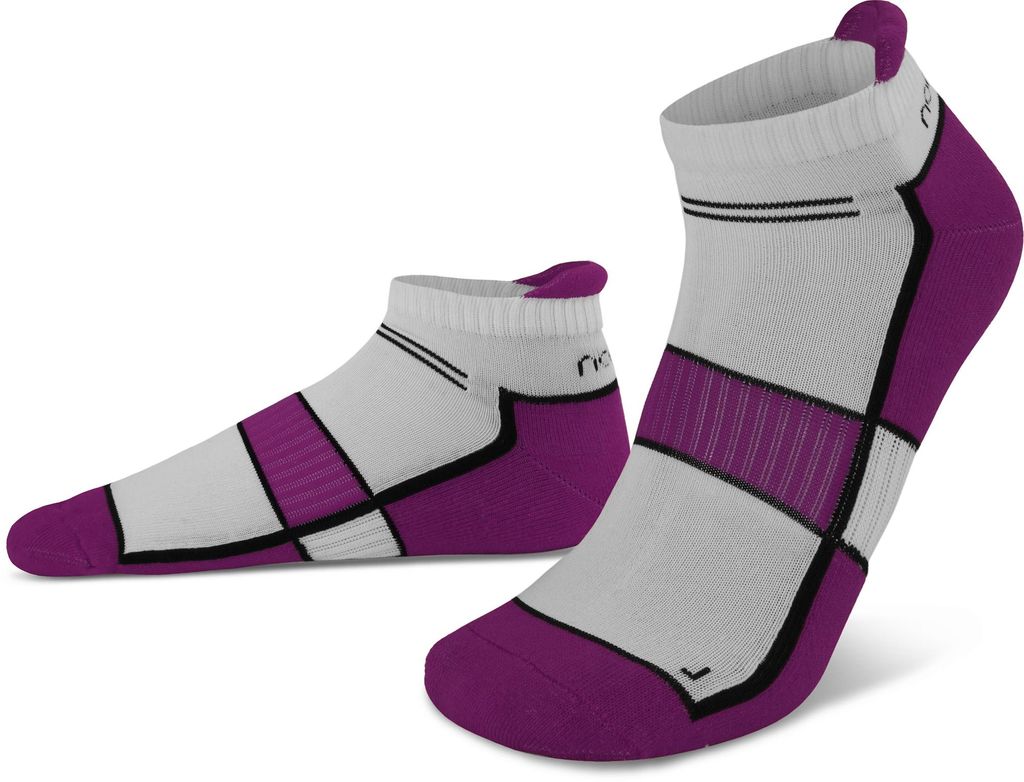 normani 4 Paar Running Sneakersocken mit Fersenlasche