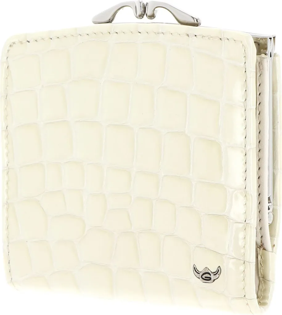 Portafoglio Donna Golden Head Cayenne RFID Pelle - Crema Avorio