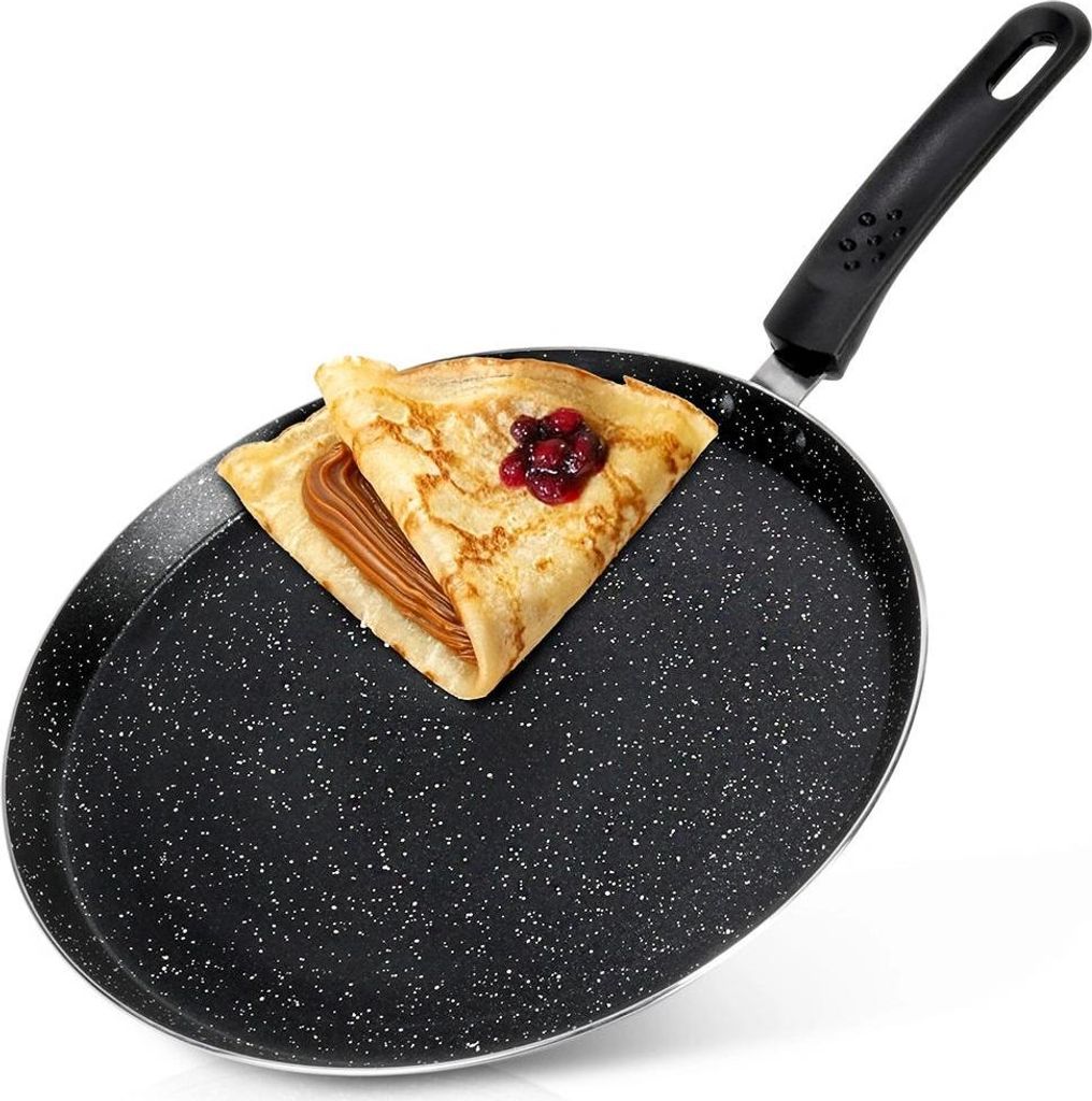 Crêpière antiadhésive en granit de 28 cm, compatible avec Image du produit 