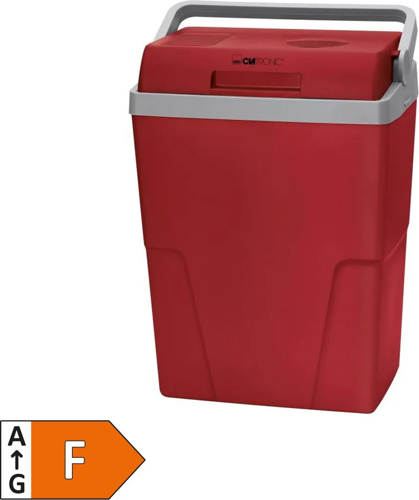 Glacière électrique Clatronic KB 3713 rouge avec double alimentation 12V