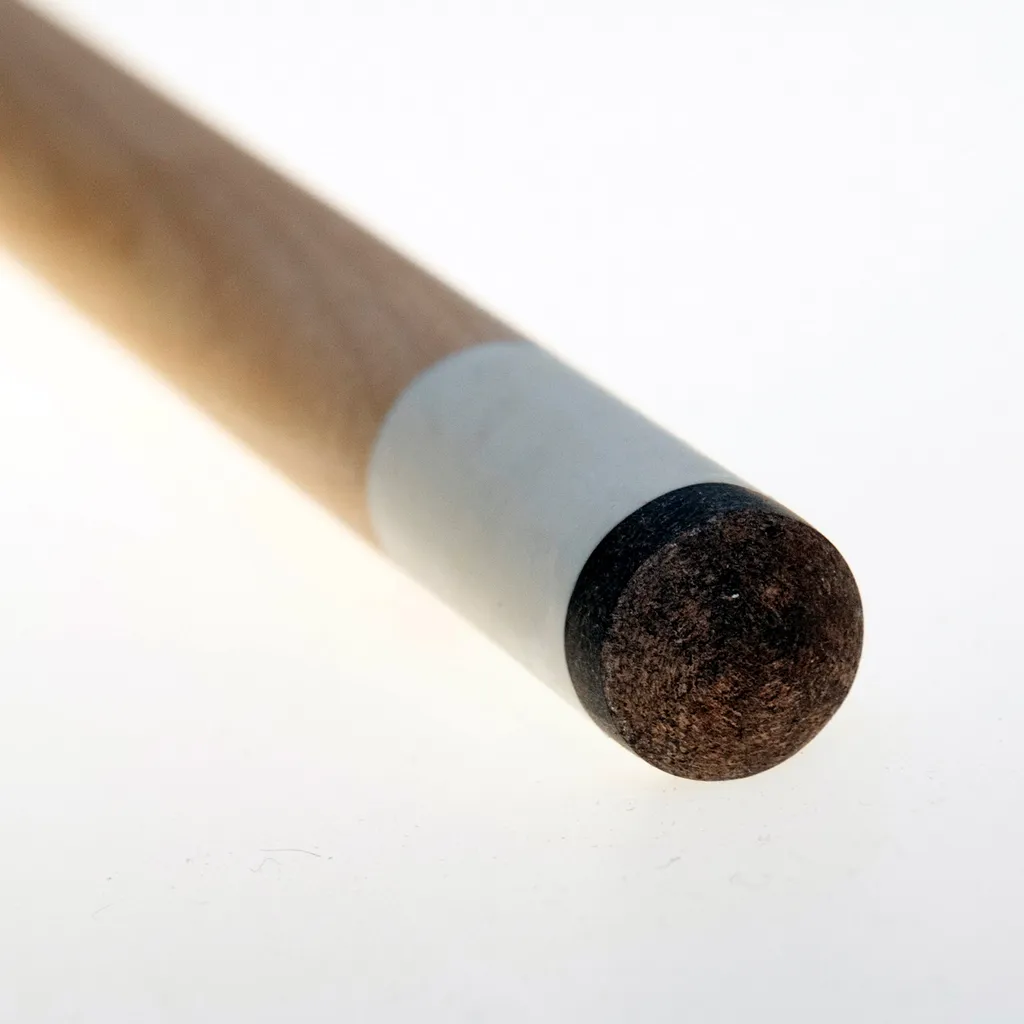 Queue de billard BlackStar avec protection de filetage noir et blanc