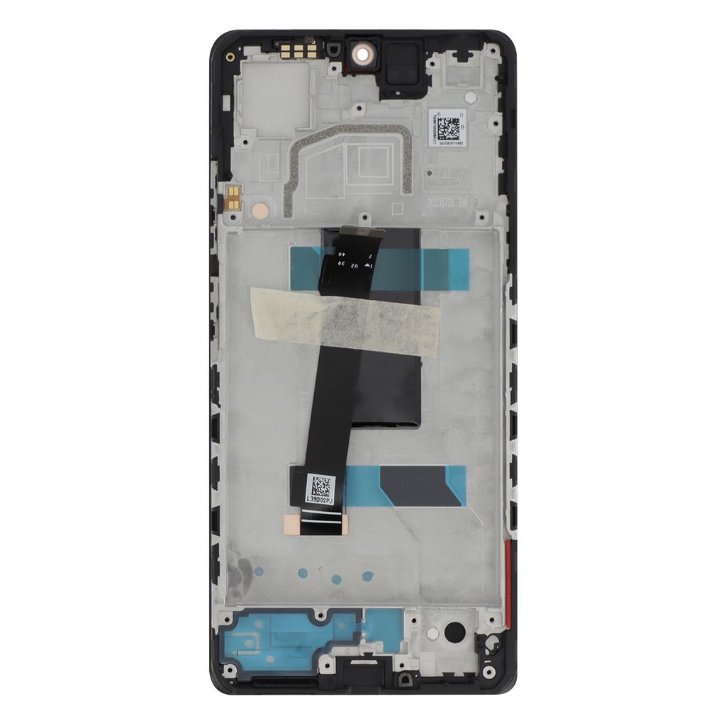 Xiaomi, Bildschirm für Xiaomi Redmi Note 12 Pro 5G LCD + Touchscreen + Gehäuse, Schwarz