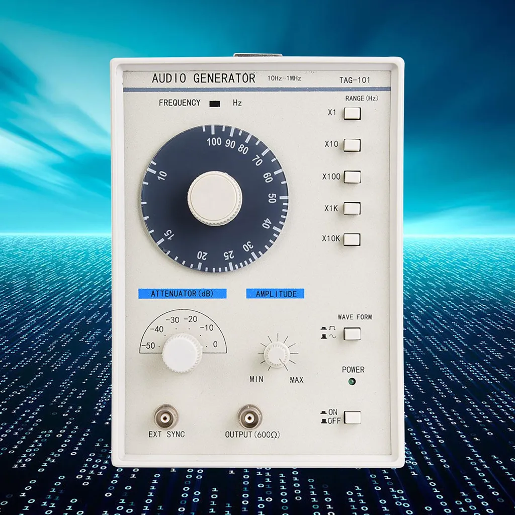 Générateur audio TAG-101 idéal pour test d'ampli et labo R&D