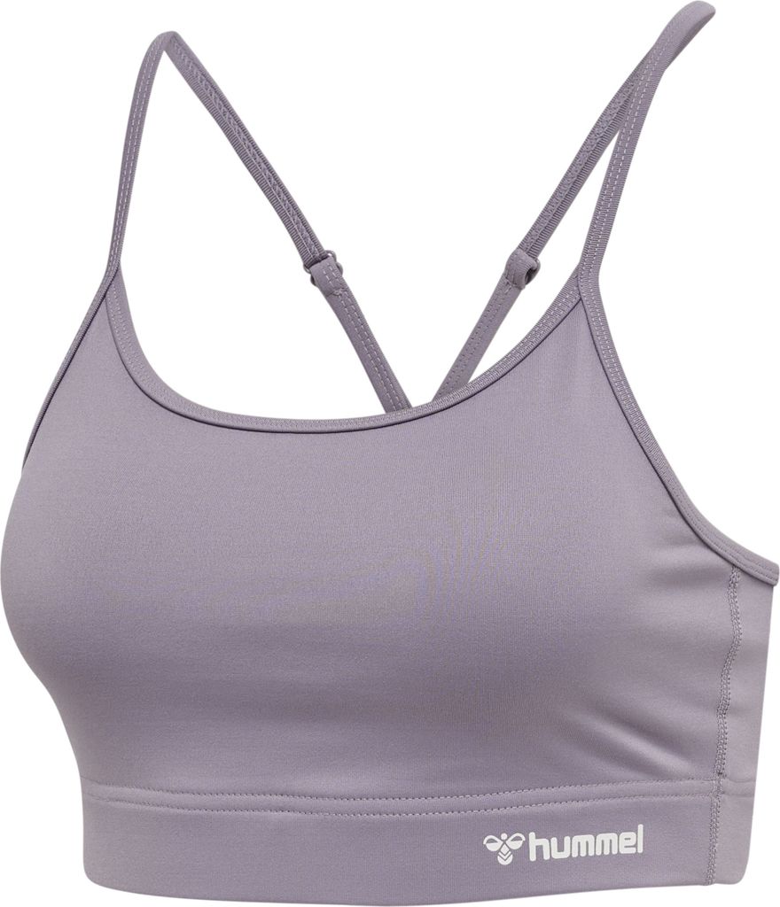 hummel hmlMT CHIPO PADDED SPORTS BRA - MINIMAL GRAY - XS