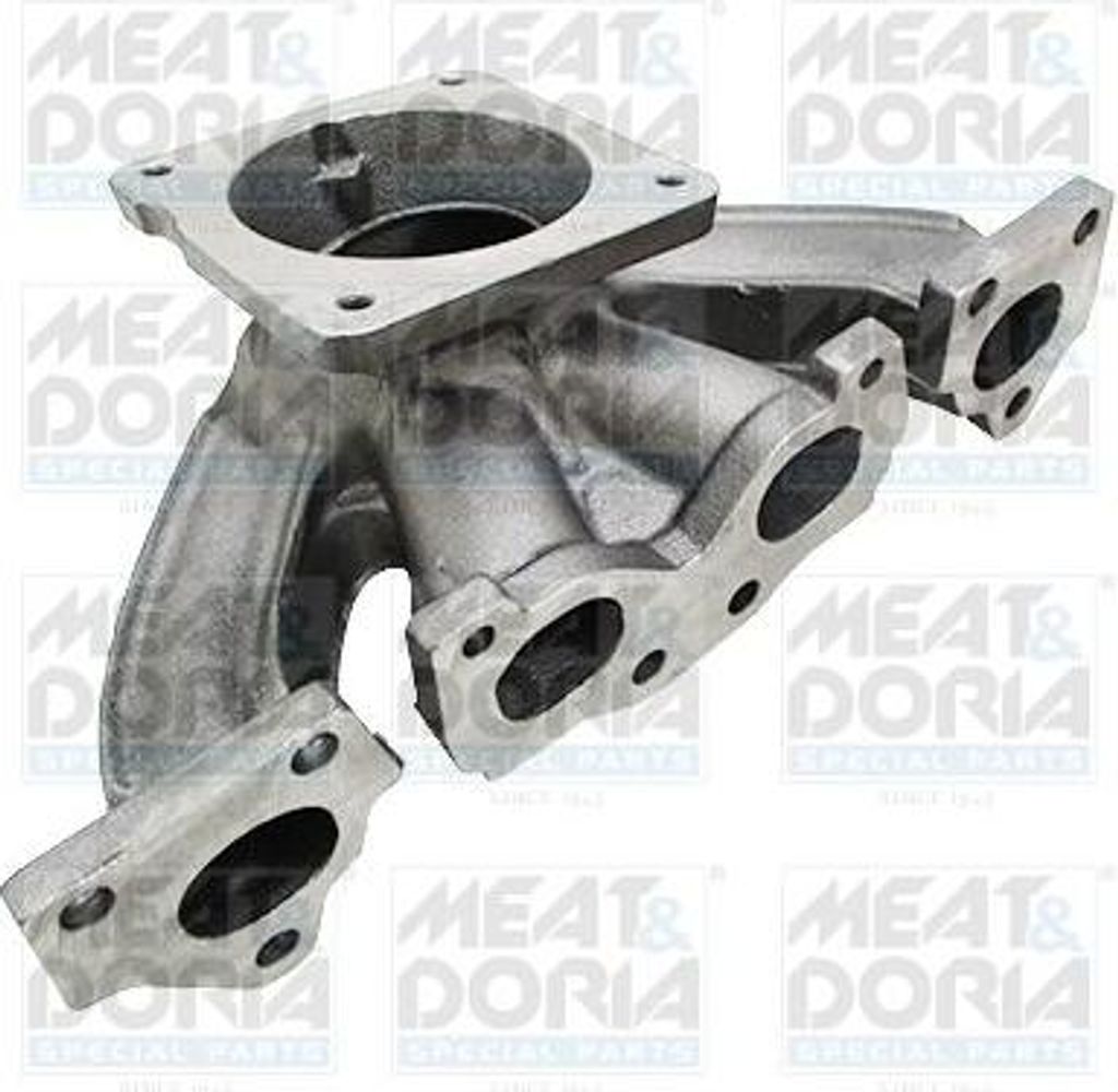 MEAT & DORIA 89589 Abgaskrümmer OE 0341G2 kompatibel mit Partner, 307, 206, 1007, Xsara, C4, C4er, C3, C2, Berlingo