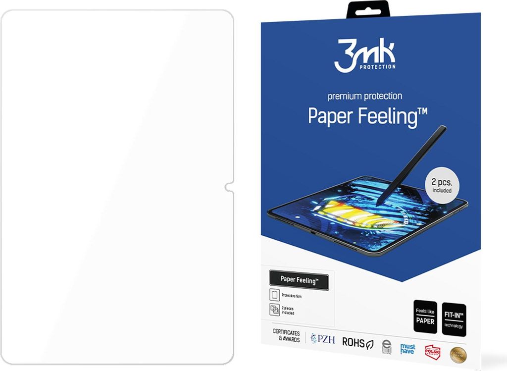 3mk Display Schutzfolie Paper Feeling für Cubot KingKong Tab 10.1" transparent