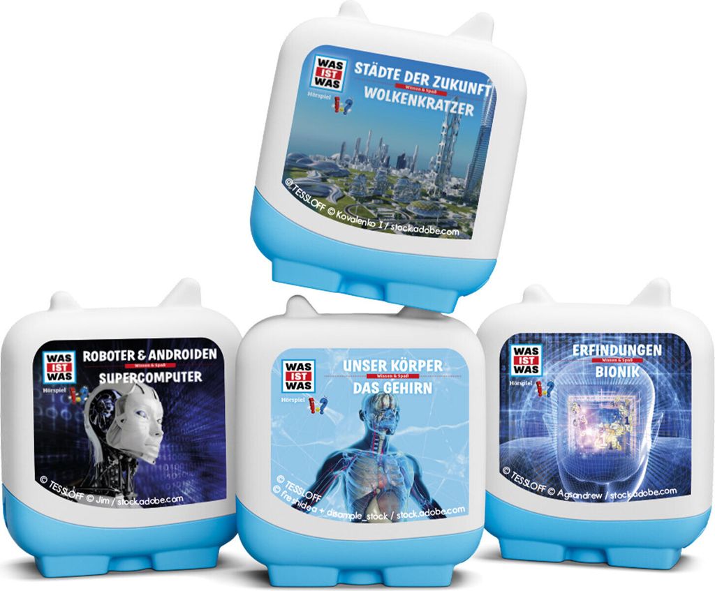 Was ist was – bestehend aus 4 Clever Tonies Produktbild 