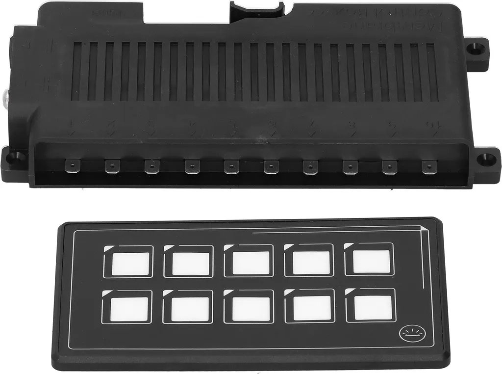 Tableau de Bord Tactile Bluetooth 10 Voies pour Bateau et Camping-Car