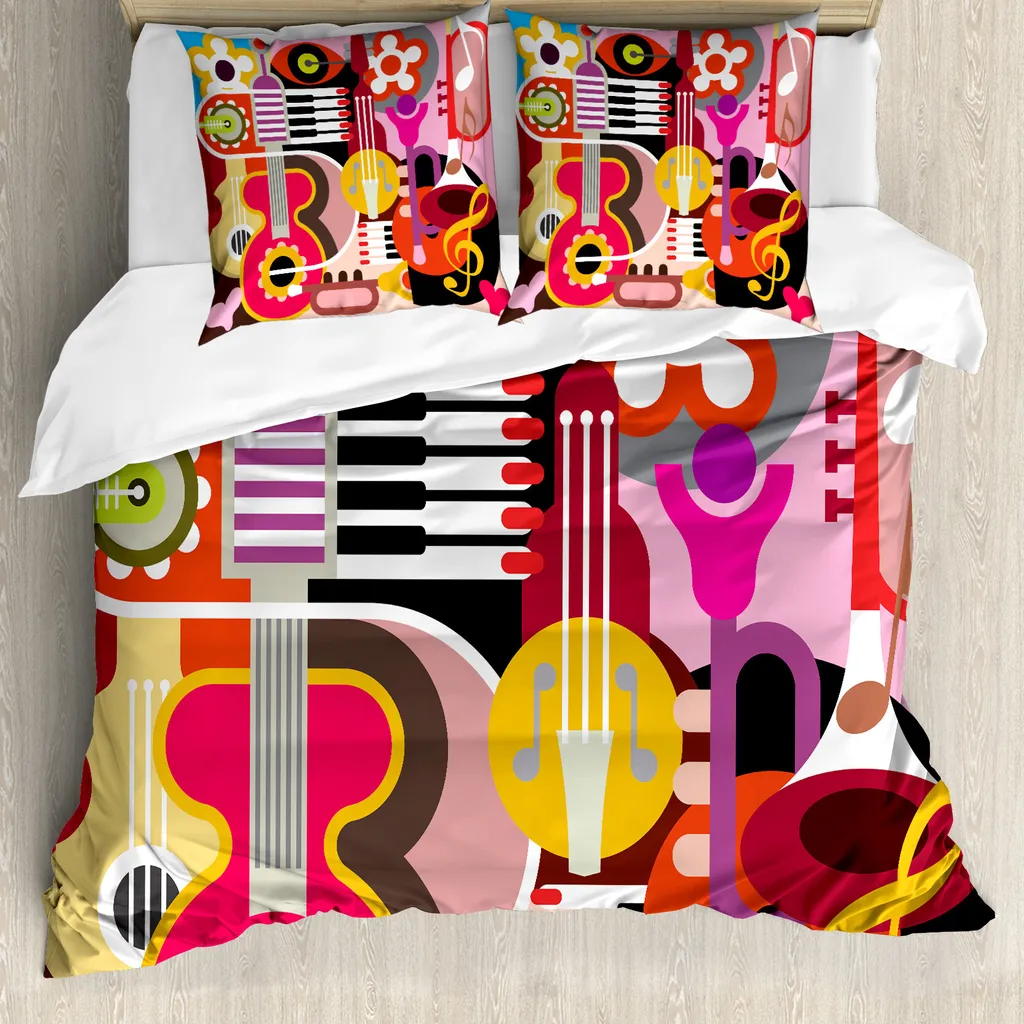 Copripiumino Musica per Ragazzi ABAKUHAUS 155x220 Antiacaro