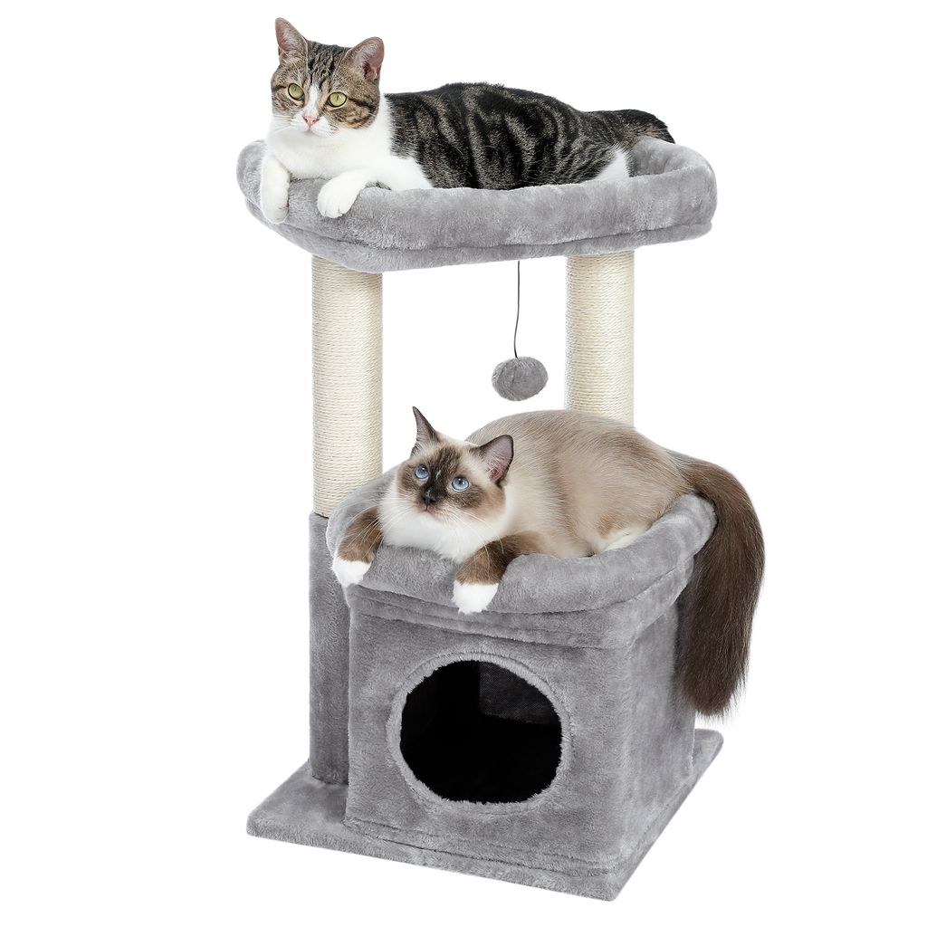 PAWZ Road Kleiner Kratzbaum 70cm Grau Produktbild 
