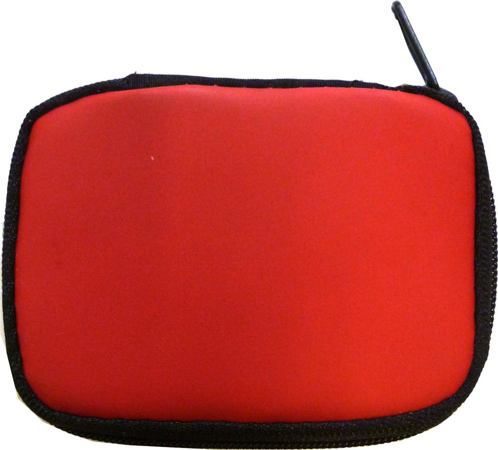 Handliches Reise-Nähset / Farbe: rot