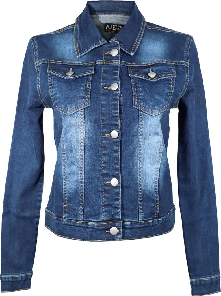 No Brands Required - Frauen Jeans-Jacke Größe: M