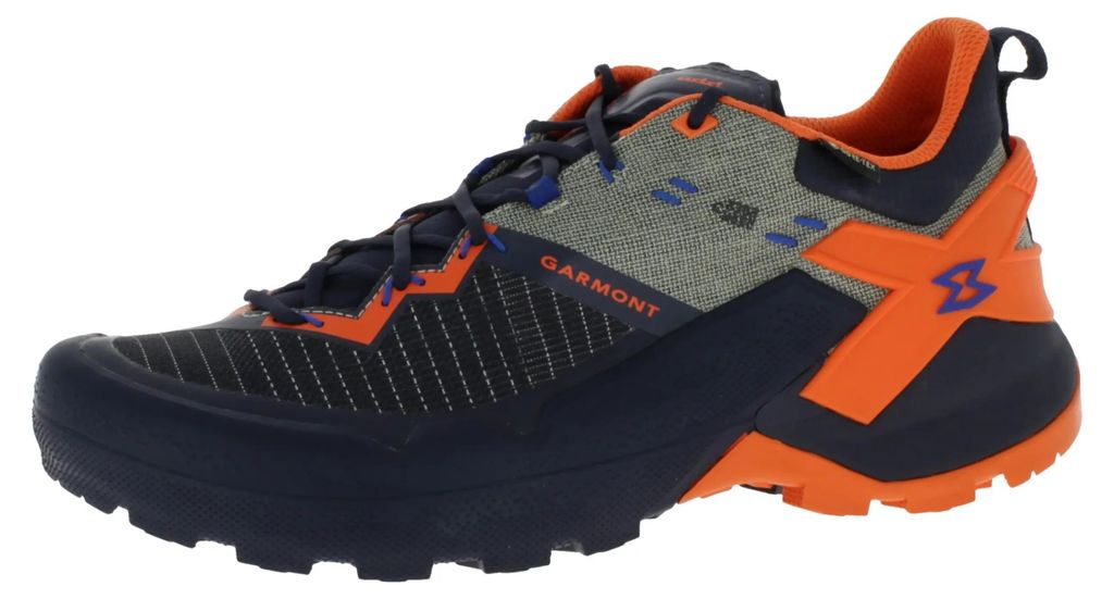 Garmont 9.81 Onyx GTX wasserdichte und stabile Herren Zustiegsschuhe mit extrem griffiger Sohle Nights Blue EU 46.5