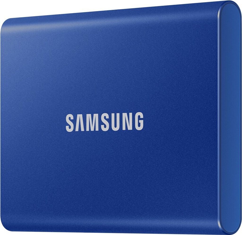 Samsung Portable SSD T7 500 GB Blau Produktbild 7