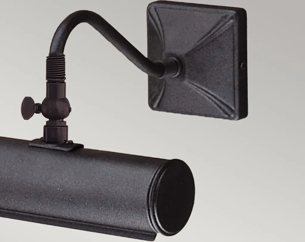 Applique murale tableau 1xE14 noir mat Elstead Lighting - Style Chic