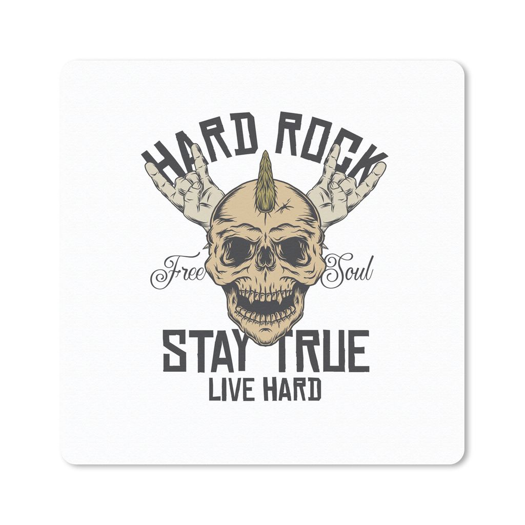 MuchoWow® Mauspad Mousepad Vintage - 'Harter Fels bleibt Produktbild 