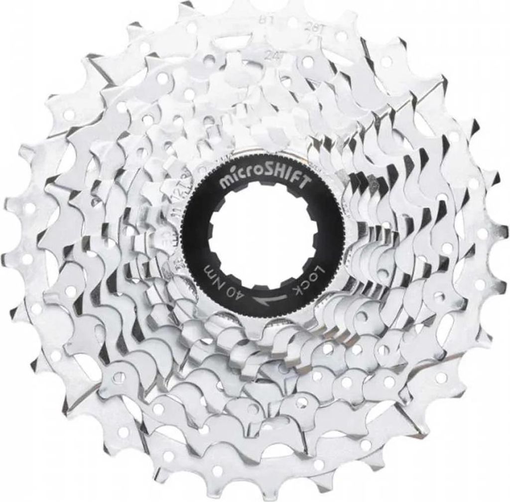 Microshift Road Centos Kassette Silber 10s / 11-28t Silber 10s