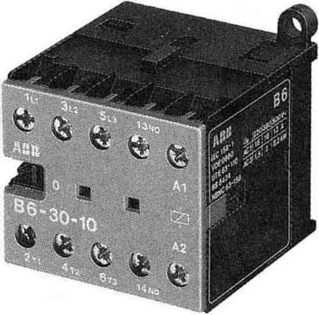 Contacteur de Puissance ABB 220V B6-30-01 pour Circuit Electrique