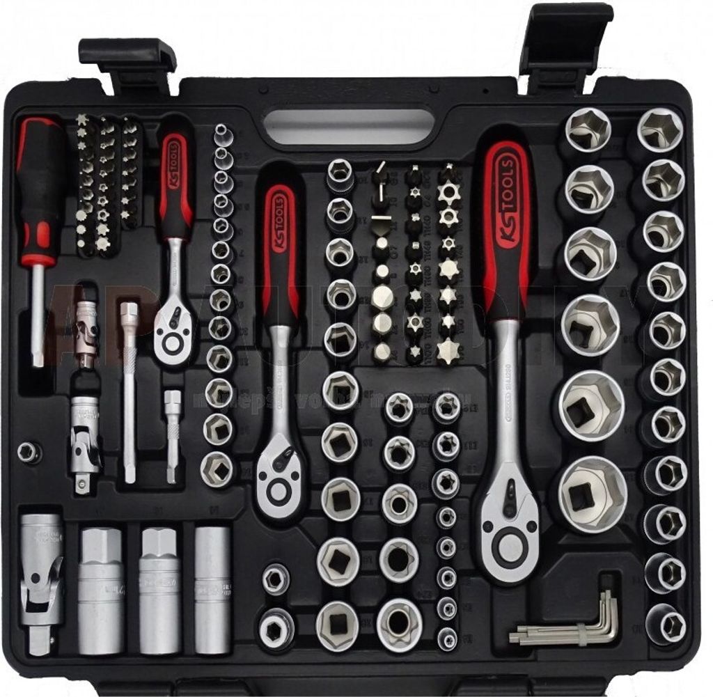 KS Tools Klucz nasadowy 1/4 +3/8 +1/2 179 szt. 917.0779 Zdjęcie produktu 
