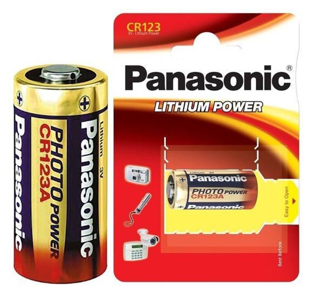 Panasonic Panasonic Photo CR 123 A Lithium BL1 Zdjęcie produktu 