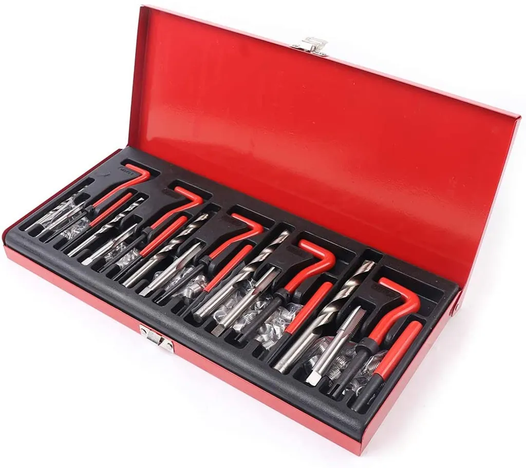 Outil de Réparation Filetage M5 à M12 - Kit Complet pour Garage et Auto