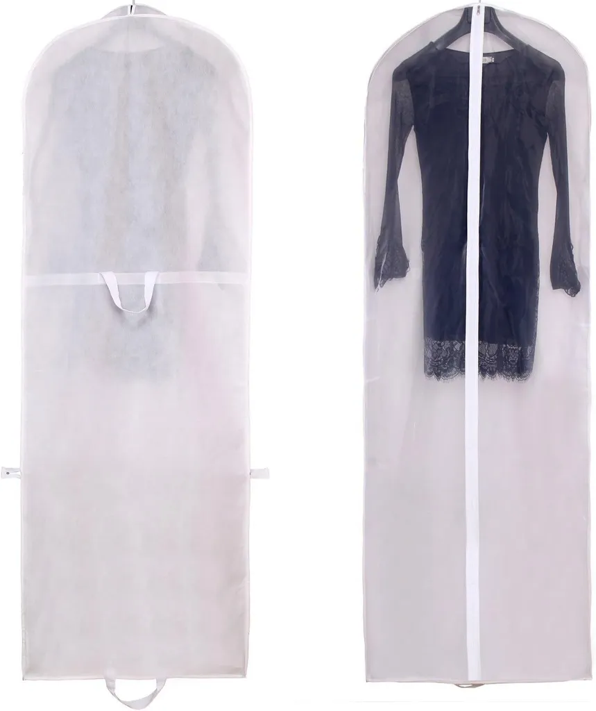 Housse de protection pour robe de bal longue 180 cm contre les plis