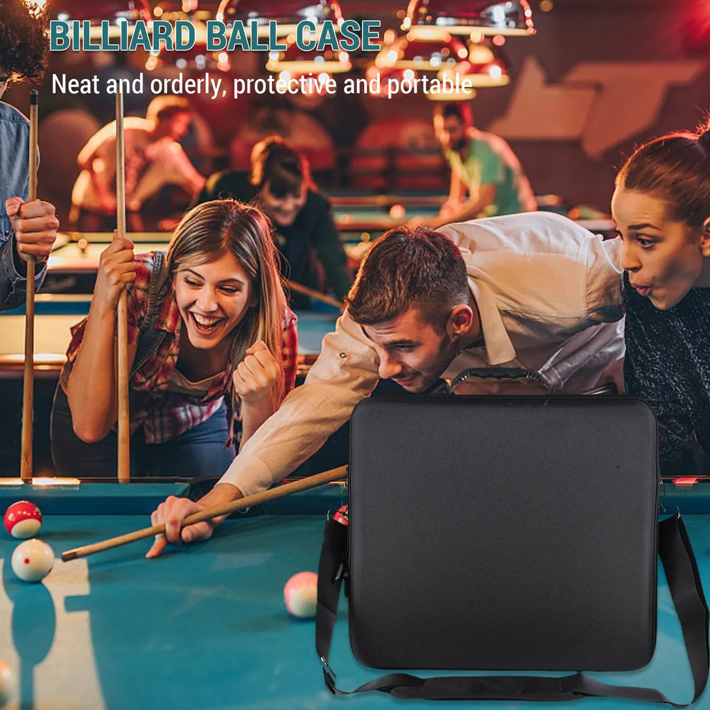 Housse de transport pour billes de billard idéale pour les tournois
