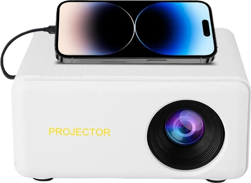Offerta Proiettore INF 1080P: Prezzo Imbattibile per Home Cinema Bianco