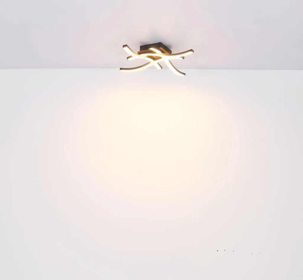 Globo Lighting|Lampada da soffitto in metallo nero, LED - 7