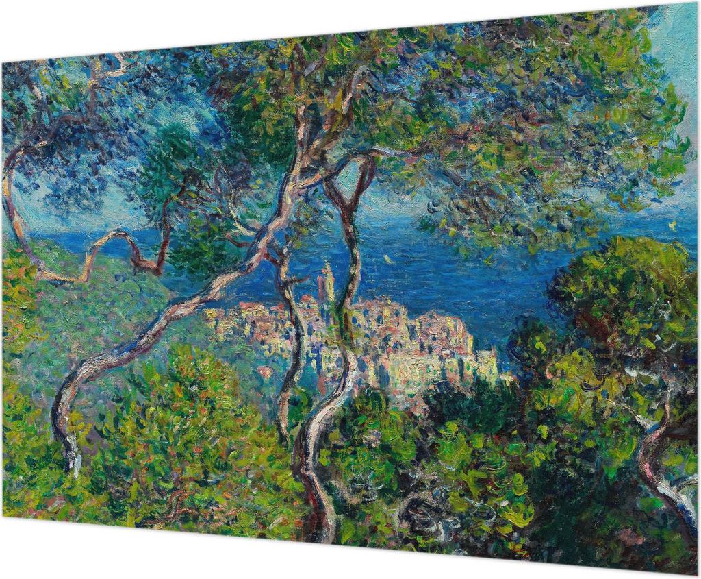 Wandtapete - Dekorative Tapete für Wohnzimmer - Tapetenfolie für Wanddekoration - 312x219 cm - Mittelmeerblick