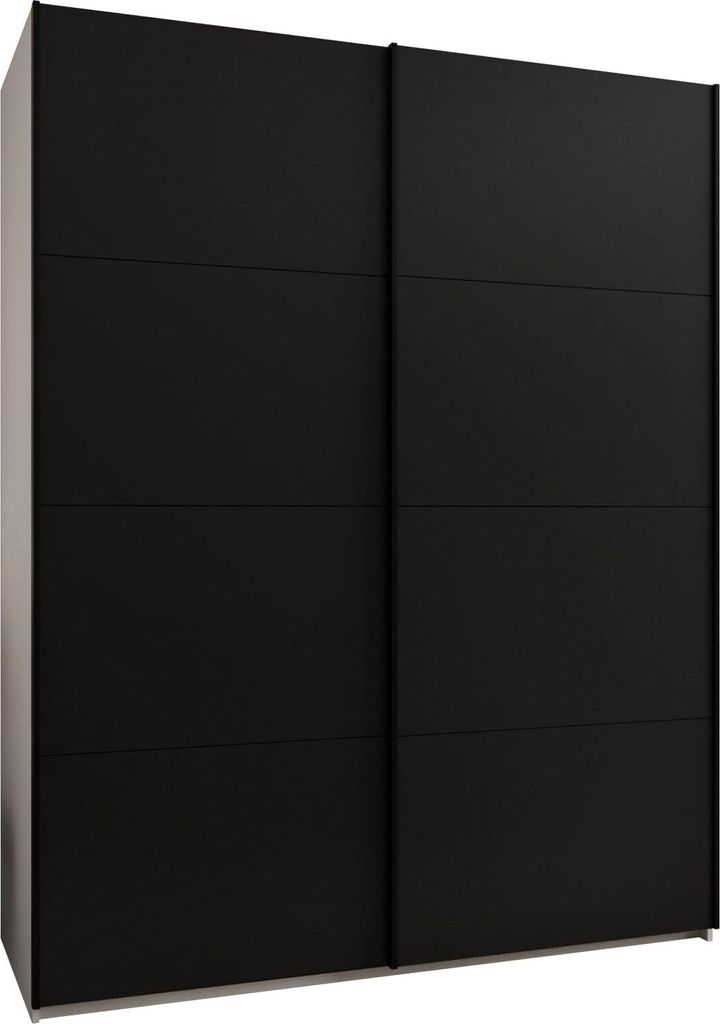 MEBLE KRYSPOL LUX 1 Kleiderschrank - 245,5x190x64cm - Weiß, Produktbild 