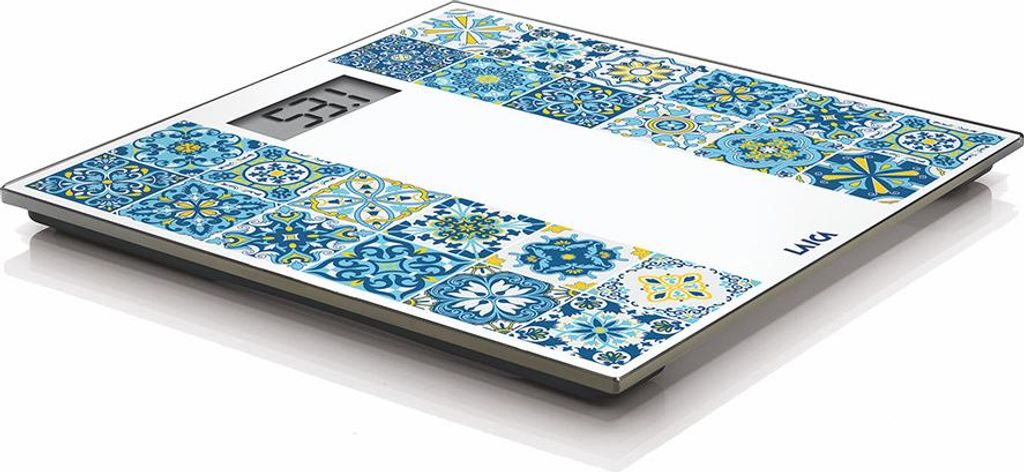 LAICA Elektronische Waage USB Wiederaufladbar Gehärtetes Glas Schlankes Design