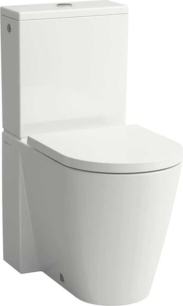 Laufen Kartell Stand-Tiefspül-WC 82433.7 für aufges.SPK, Abg. vario, weiß, 1 Stk.