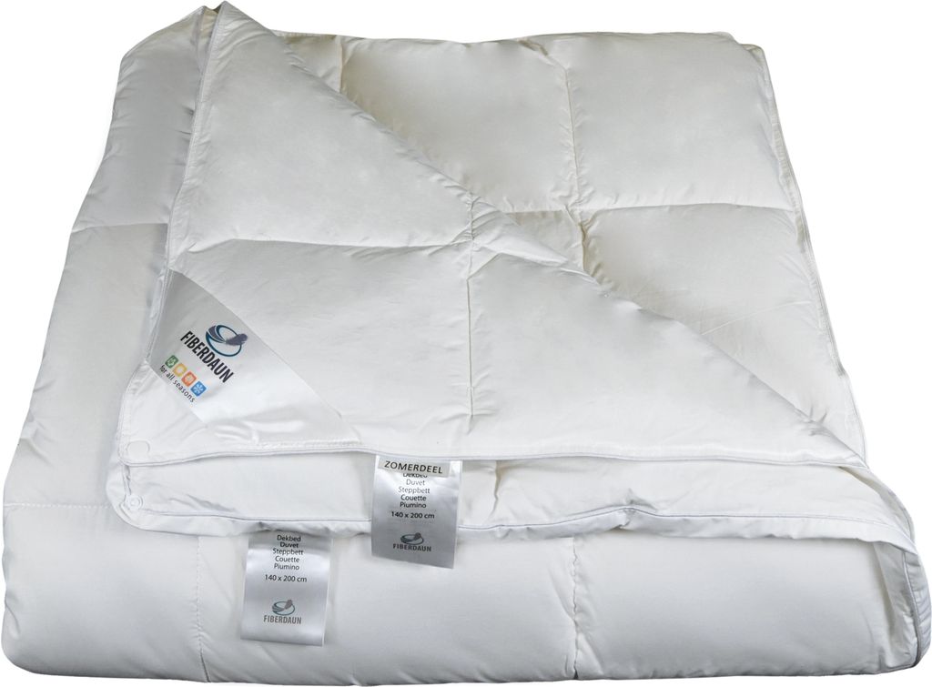 Bettdecke Polydaun Fiberdaun – 4-Jahreszeiten - fühlt wie Daunen - 240x220 cm