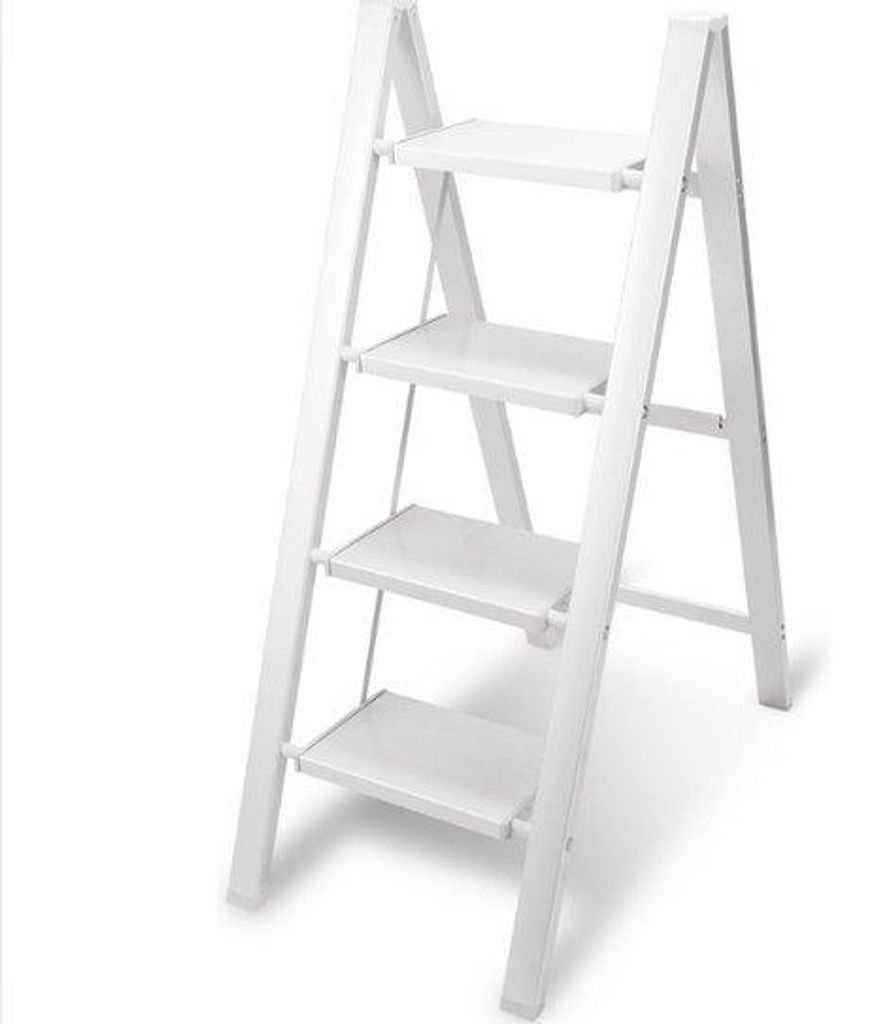 Keinbarmögliche Alu-Küchentrapp Anti-Slip 4 Stufen Weiss