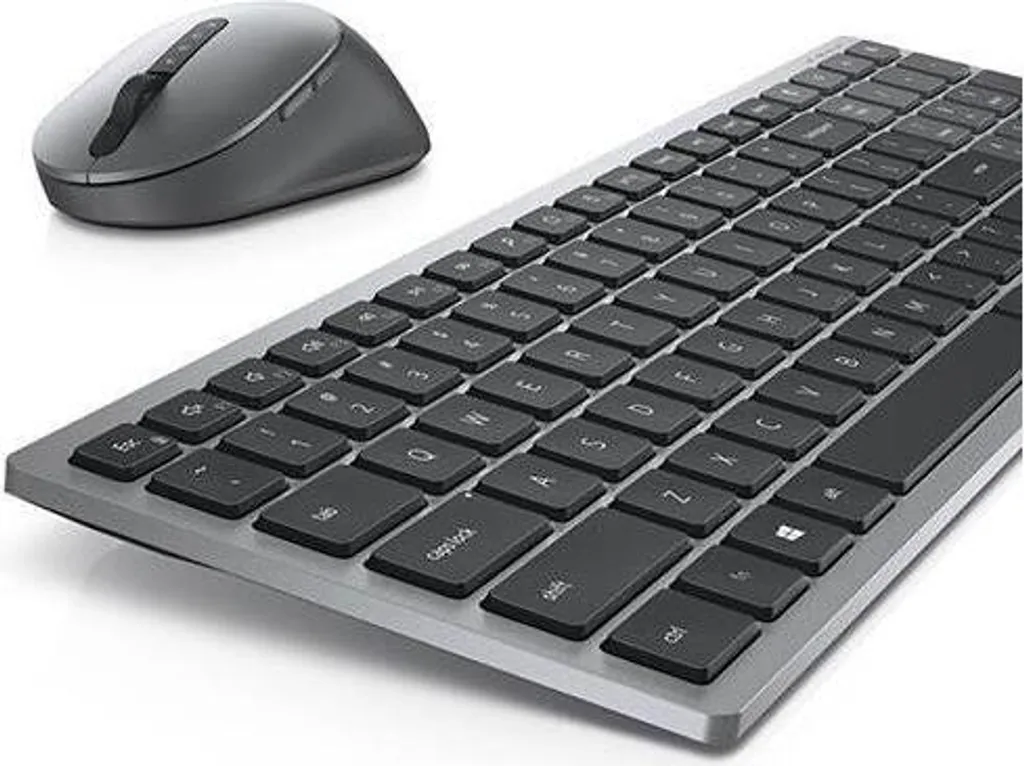 Dell KM7120W Combo Clavier Souris Sans Fil Autonomie de 36 Mois Gris