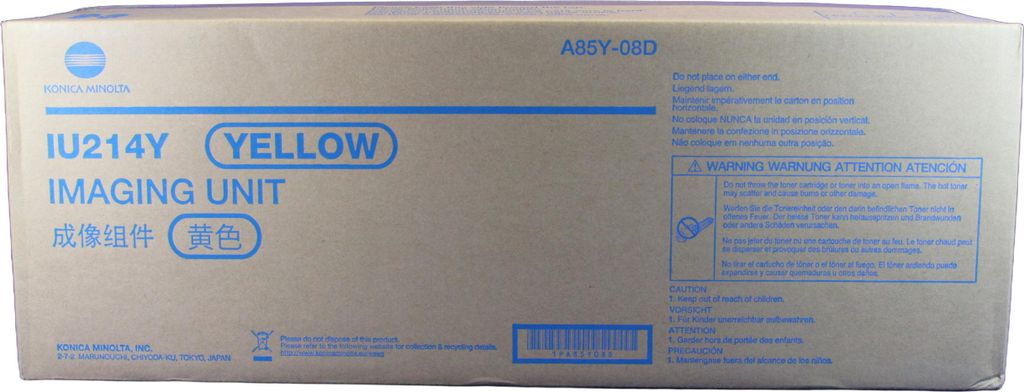 Konica Minolta IU-214Y Bildeinheit A85Y08D Gelb Konica Minolta Bizhub C227
