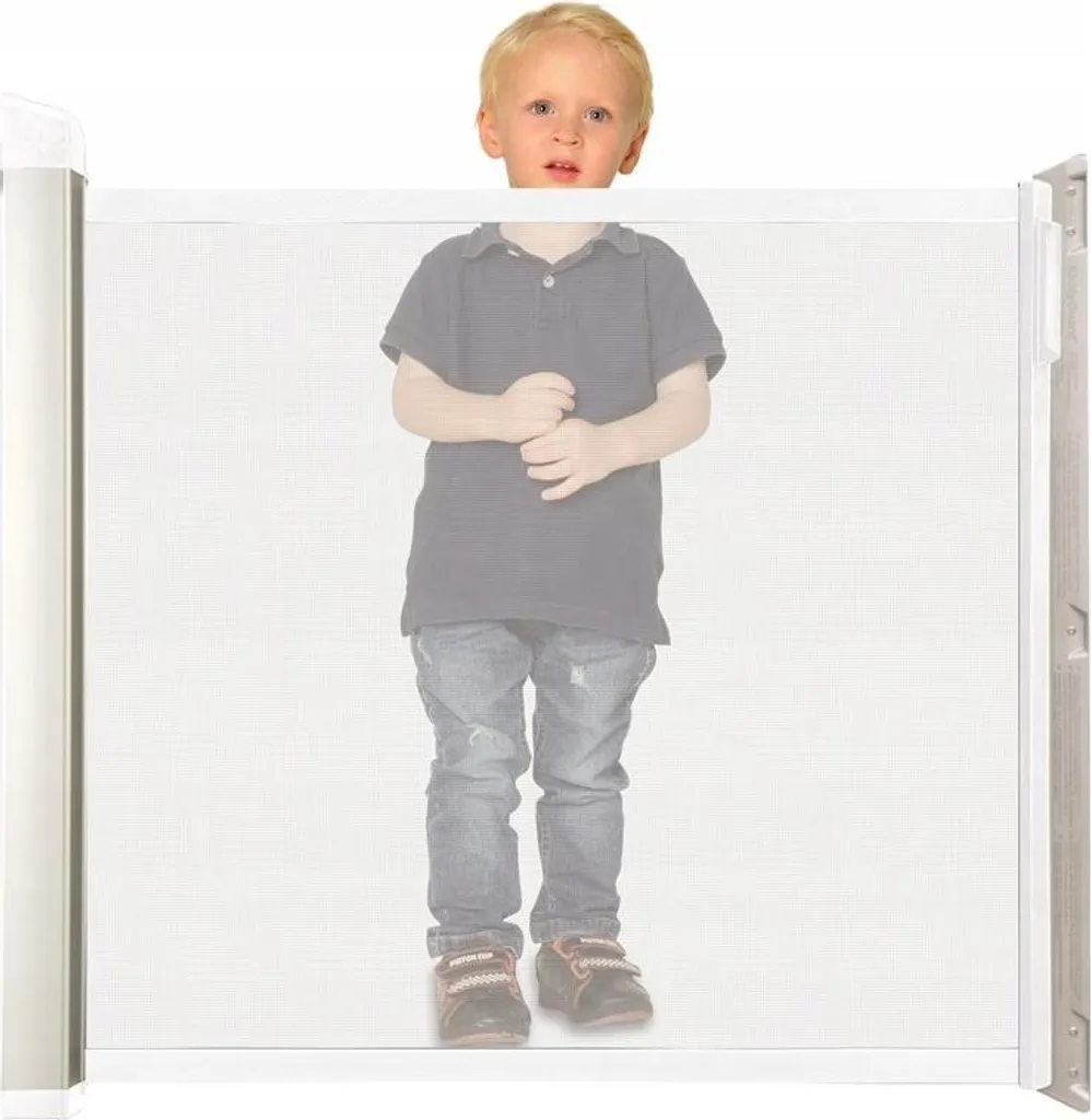 Lascal KiddyGuard Avant barrière de sécurité rétractable 120cm blanche - 12