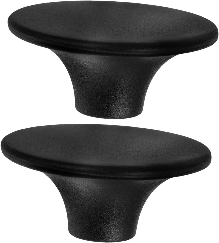 Set mit 2 verschleißfesten Topfdeckelknöpfen, geeignet für Gusseisen, für den Hausgebrauch