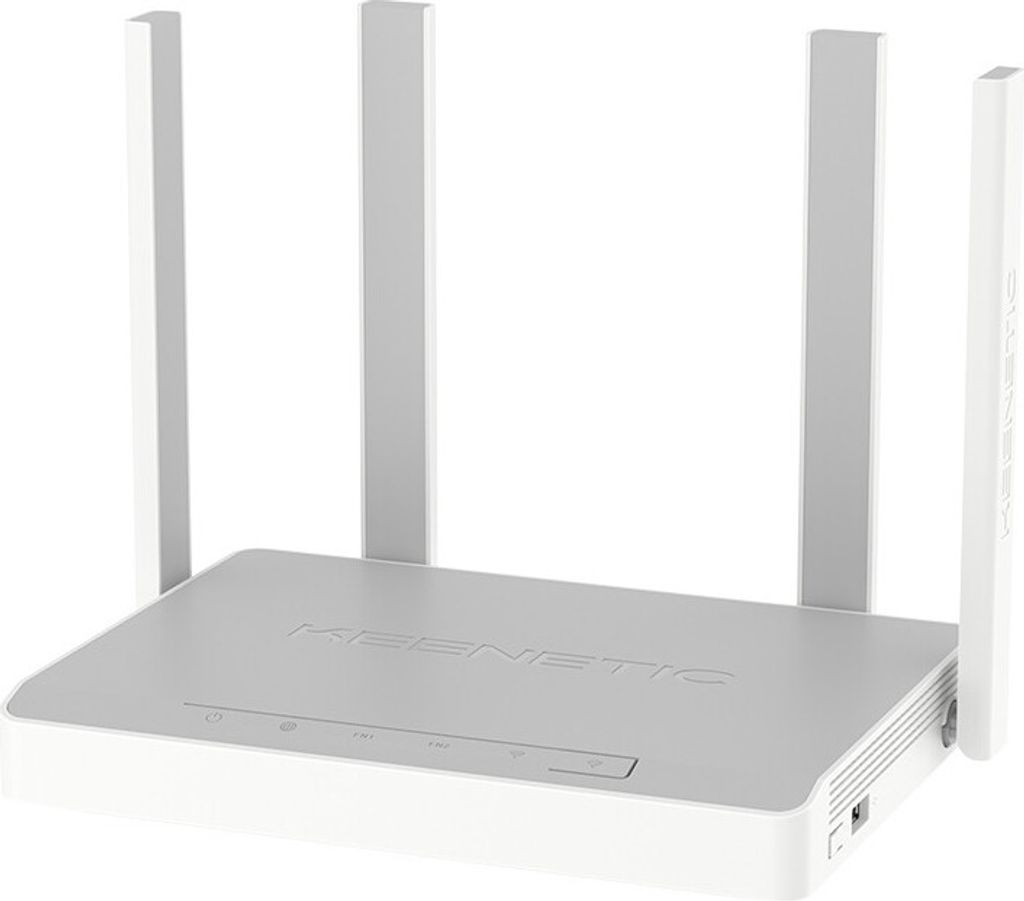 Keenetic KN-2112 WLAN-Router Gigabit Ethernet Dual-Band (2,4 GHz/5 GHz) Grau, Weiß