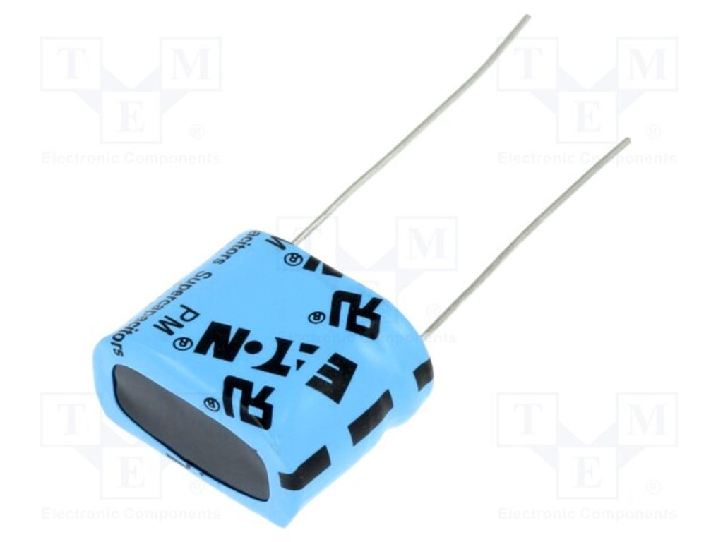 1x Kondensator: elektrolytisch 5VDC Superkondensator 470mF THT PM-5R0V474-R Super